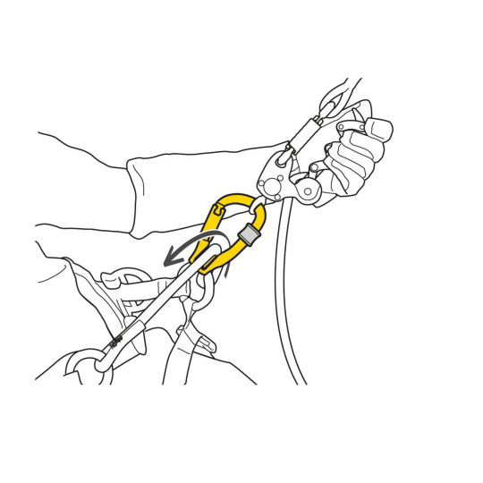 PULLEY ROLLCLIP Z TRIACT-LOCK