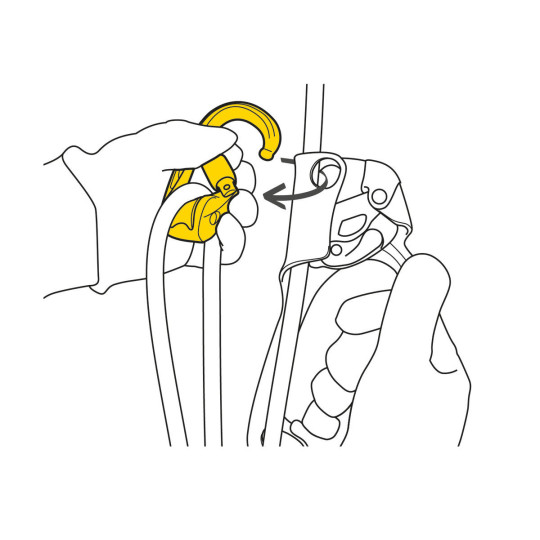 PULLEY ROLLCLIP Z TRIACT-LOCK