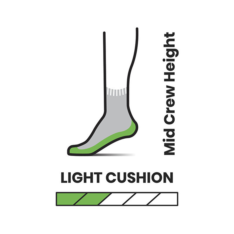 Hike Light Cushion Crew